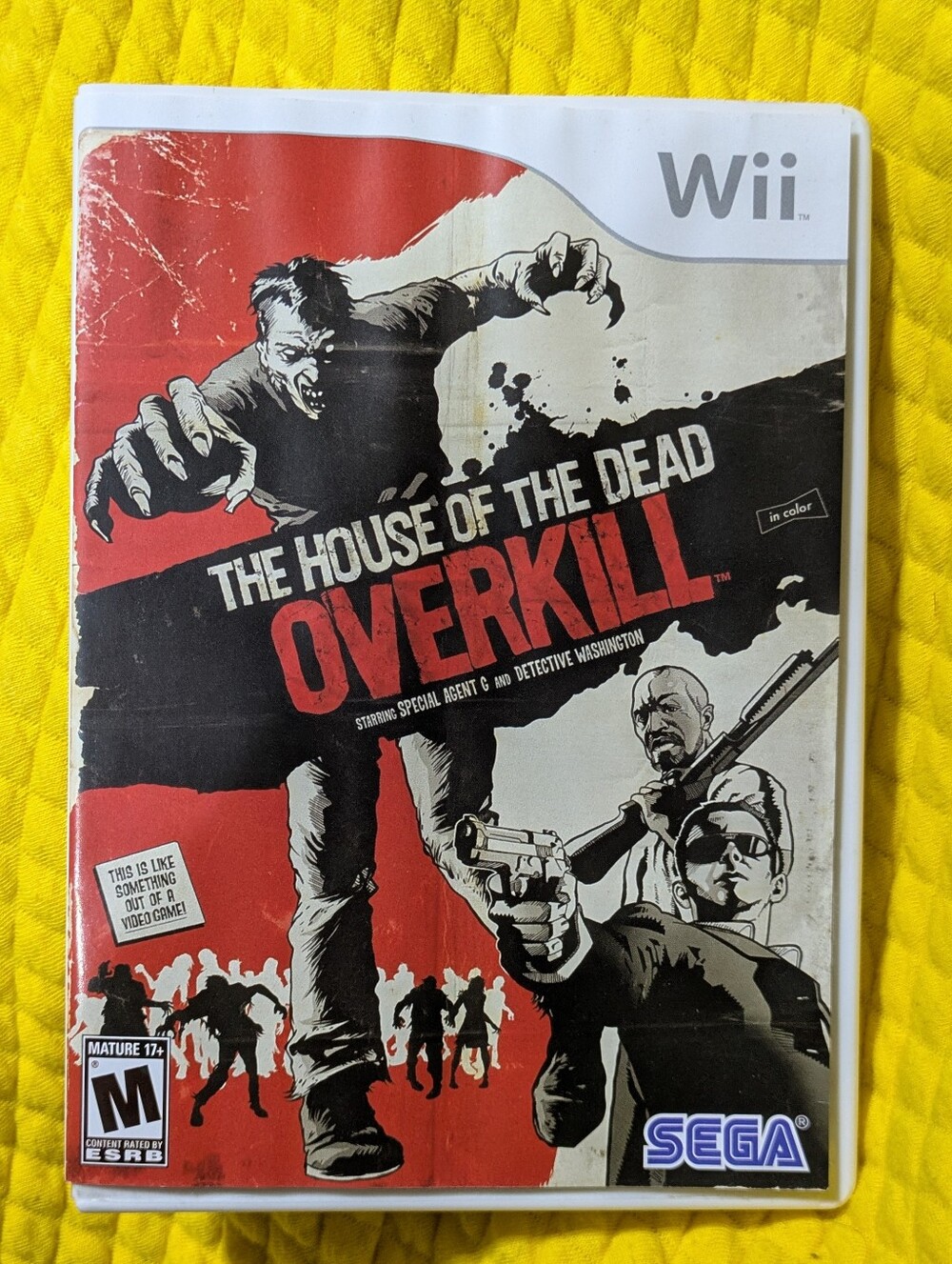 The HOUSE OF THE DEAD Overkill 🔥  Nintendo Wii (Sega) CIB👉 VG